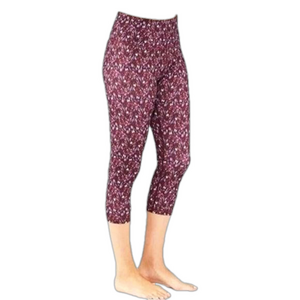 Manduka Print Crop Leggings